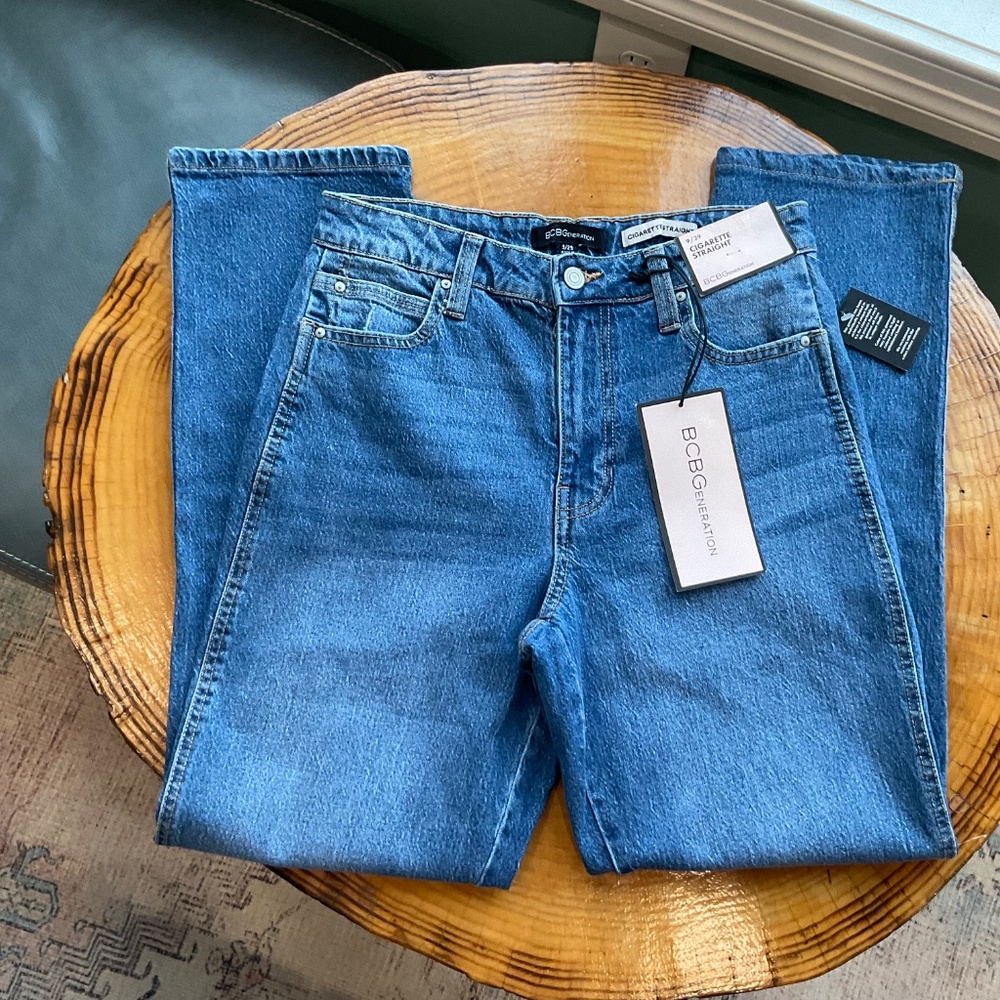 BCBGeneration Cigarette Straight Jeans Women's 9/29 NWT - Picture 2 of 10